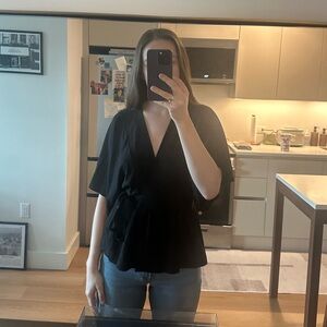 Club Monaco Wrap Top